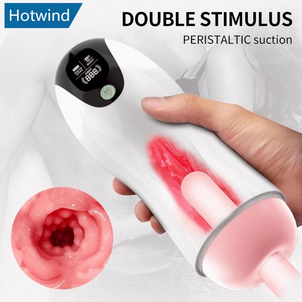 Copa HW Vibração Automática De Sucção De Masturbador Masculino 18 + Vagina  Pocket Pussy Penis Máquina De Sexo Oral Para Homem Adulto H4J3 | Shopee  Brasil