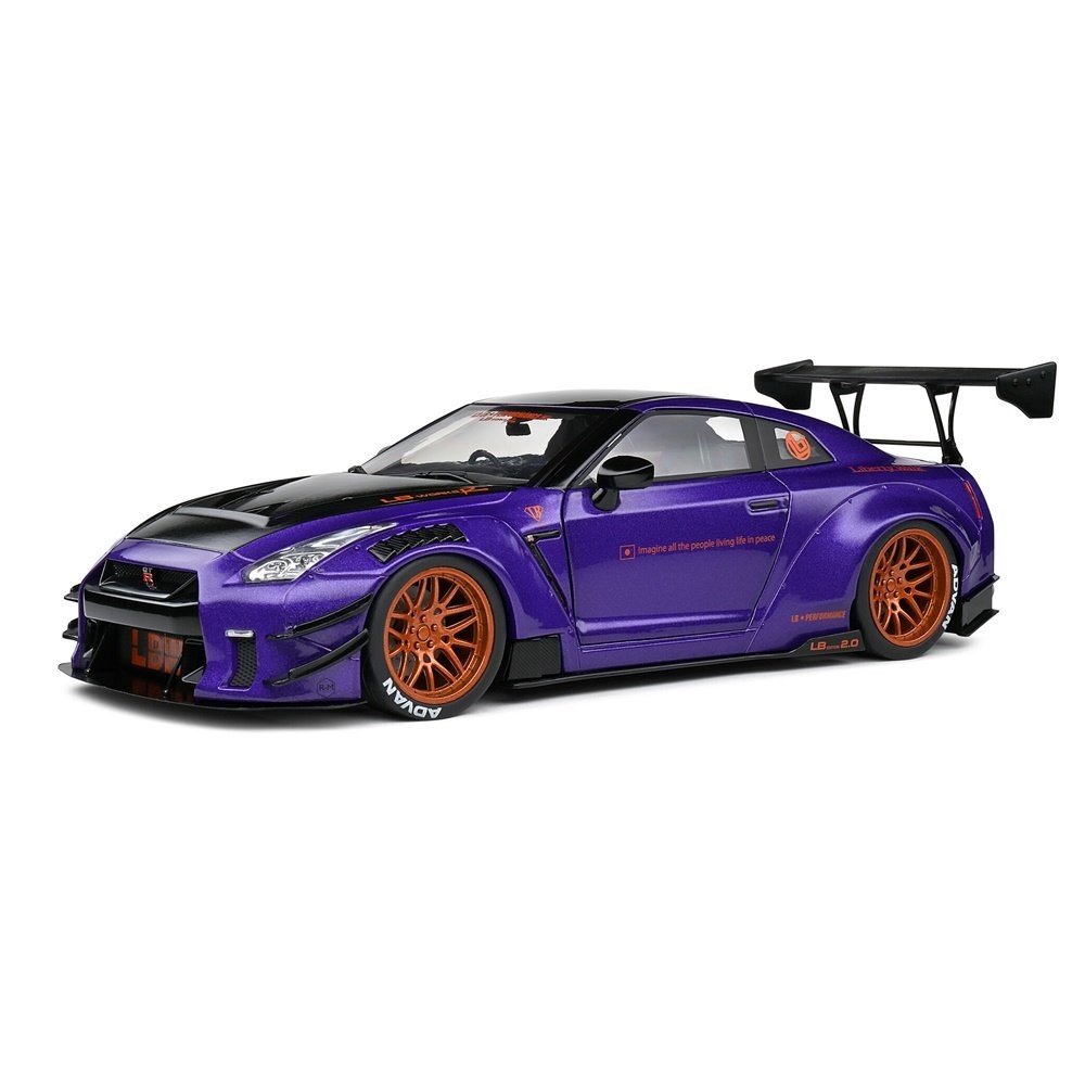Miniatura Carro Nissan GT-R (R35) Liberty Walk Body Kit 2.0 (2022