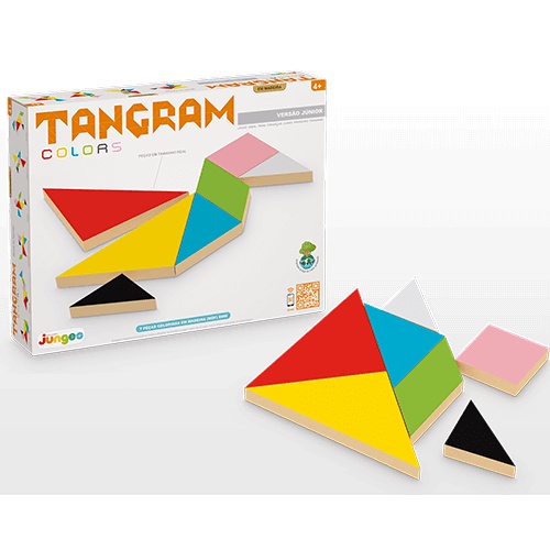 Hexágono de madeira Puzzle Para Criança Adulto Quebra-cabeça Quebra-cabeças  Desafio Toy Shape Pattern Blocks Tangram Geometria Lógica Iq Jogos Para