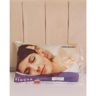 Travesseiro 40cmx60cm Flocos Ortobom Cores Sortida