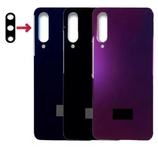 kit Tampa Traseira + Lente de vidro Compatível Mi 9 Se
