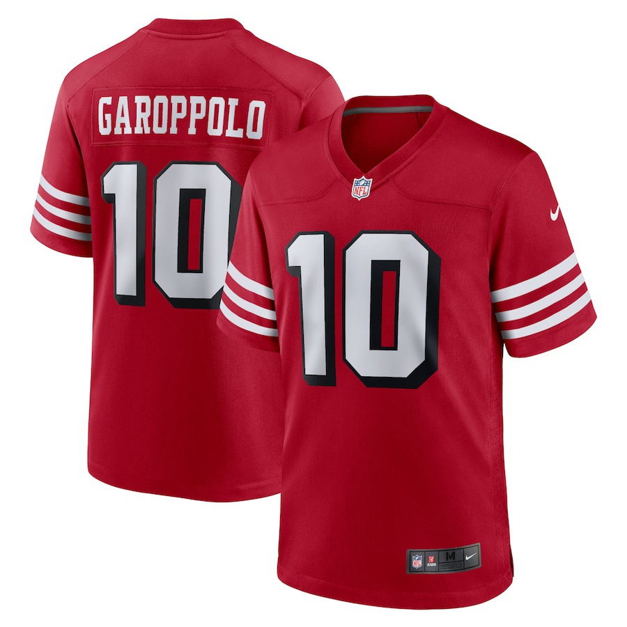 49ers on sale jersey garoppolo