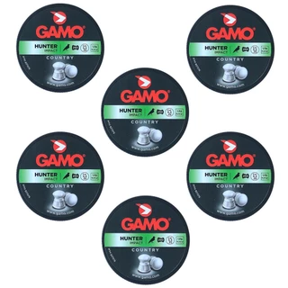 6x Chumbinho/Munição 5.5mm 250un Gamo Pro Hunter 15,42gr