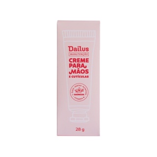 Creme Hidratante Mãos E Cutículas Dailus Baunilha 28gr