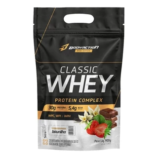 Whey Protein 3W Isolado Concentrado Hidrolisado Classic 900g – Bodyaction