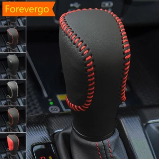 forevergo Leather Coleiras De Mudança De Marcha Do Carro Maçaneta Freio De Mão Capa De Aderência Para Honda Civic 2016-2019 Fit 2020 2021 Accord 2014 A2N9
