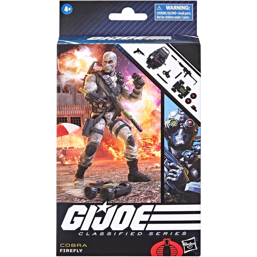 Boneco G.I. JOE Classified Series Firefly Hasbro F7466 | Shopee Brasil