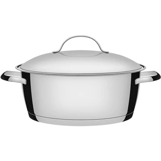 Caçarola Rasa Tramontina Inox Fundo Triplo Allegra 22cm