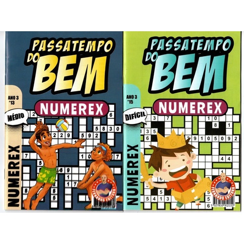 Kit 35 Revistas Numerix/numerex/números (sem Repetições) | Shopee Brasil