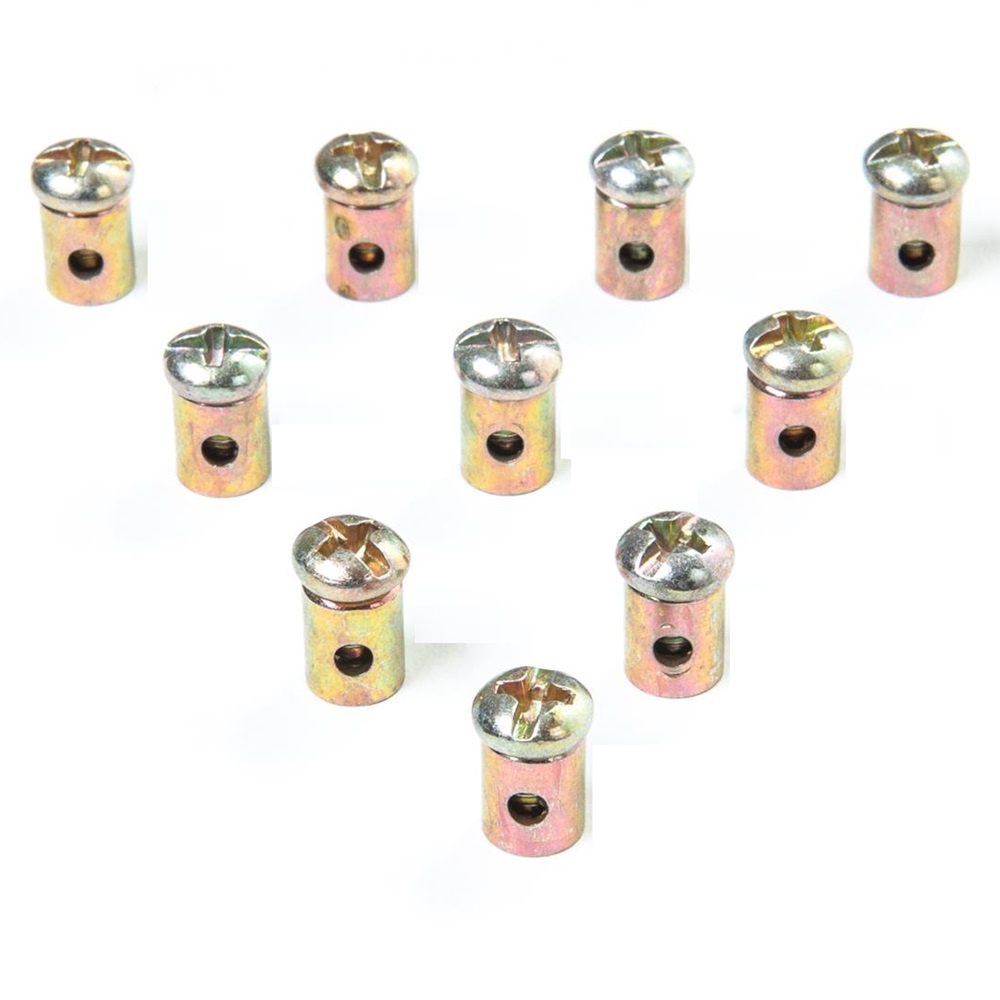 10 Parafuso Quebra Galho Grande Cabo De Aço Bike Lete Moto