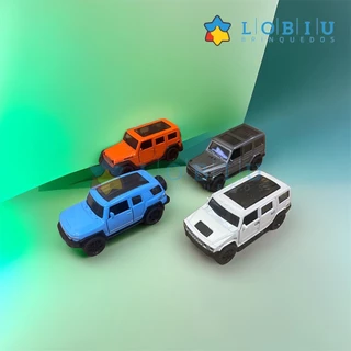 Kit 4 unidades Carrinhos Miniatura de brinquedo metal 1:32 CHE-46