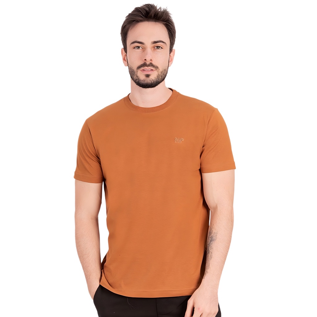 T-SHIRT BORBOLETA PEROLAS - LARANJA, Atacado Tshirt