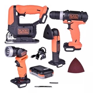 Kit Ferramentas À Bateria Gopak 12v Bdck502c1 Black Decker