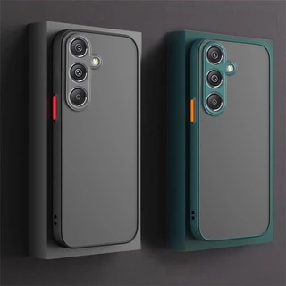 Sumsung A05 A05s A15 A25 A35 A55 A24 4G 5G Capas À Prova De Choque Translúcidas