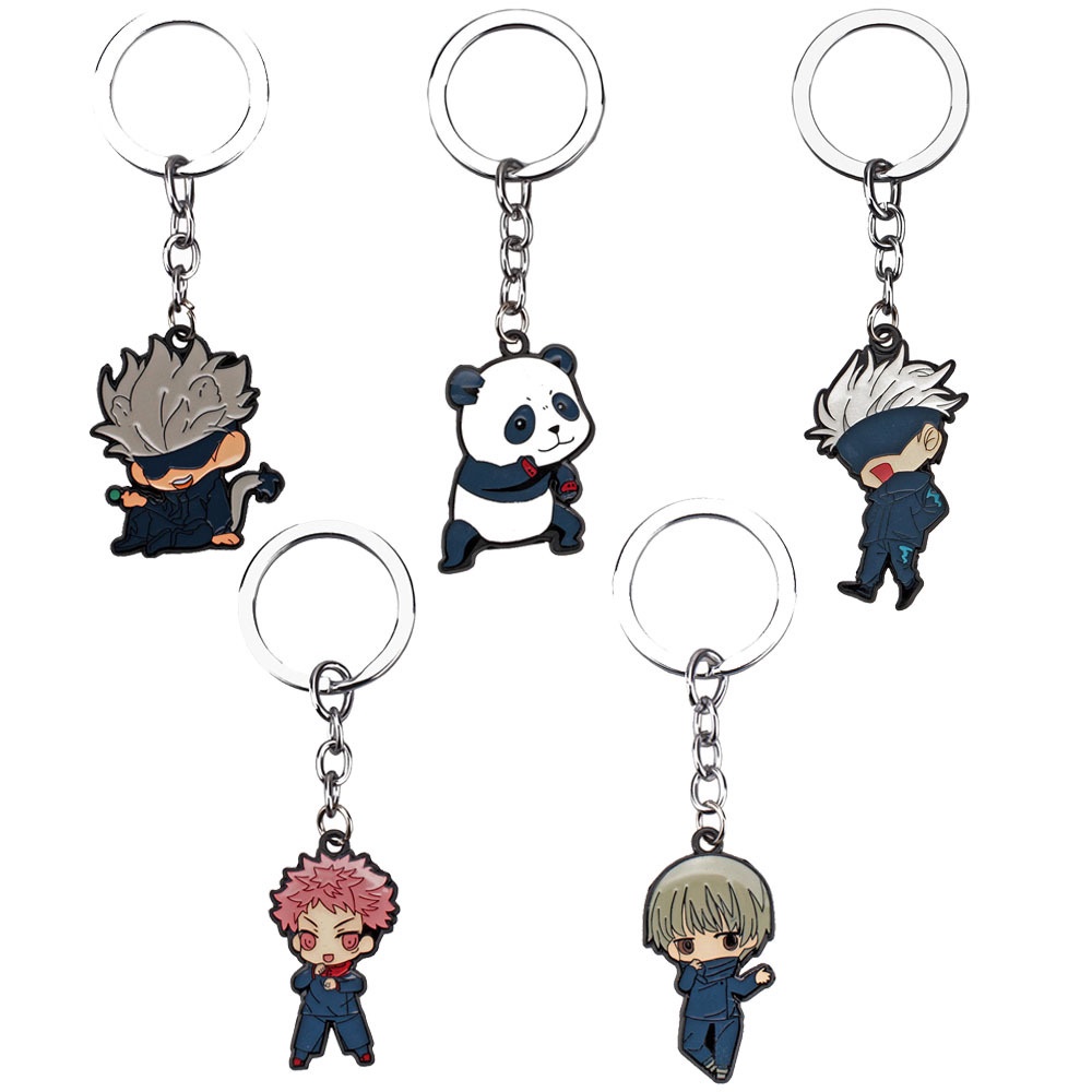 5dhi Feitiço de Volta à Batalha Chaveiro Gojo Go Metal Pendant