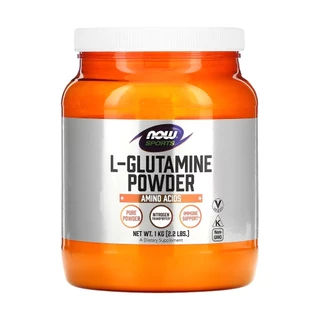 L-Glutamina em Pó Now Foods Sports 1Kg Pó Puro Importado