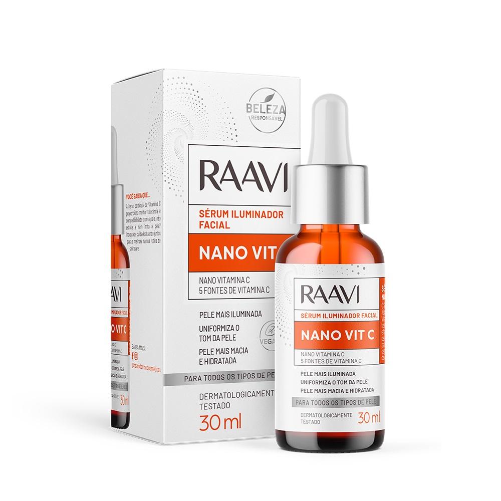 Imagem do produto Sérum Iluminador Facial Raavi Nano Vit C 30ml