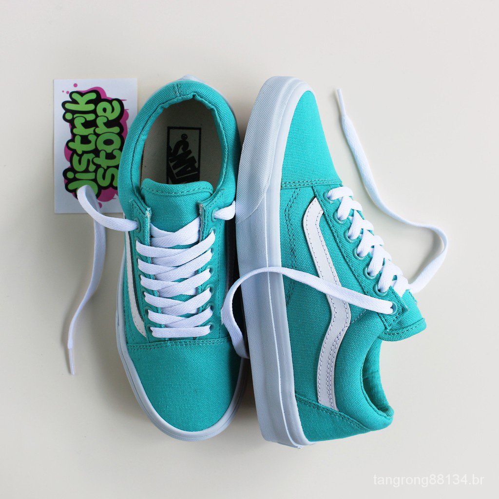 Vans old 2024 skool verde escuro