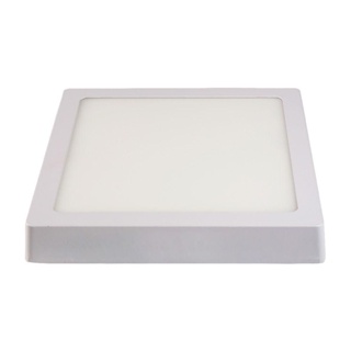 Plafon sobrepor Bronzearte home LED quadrado 18W 3K bivolt