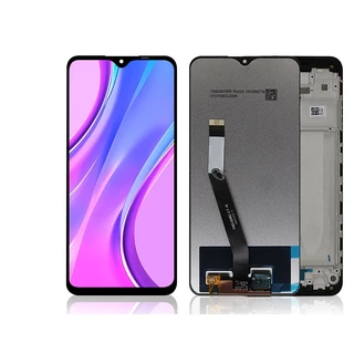 6.53" Frontal Touch Display Para Xiaomi Redmi 9 Compativel M2004J19G Original Vivid Tela Com Aro Substituição 100% Teste