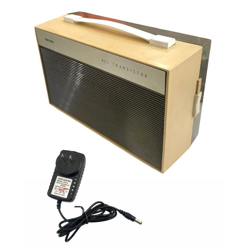 Mini Vitrola Philips All Transistor Antiga Funcionando | Shopee Brasil