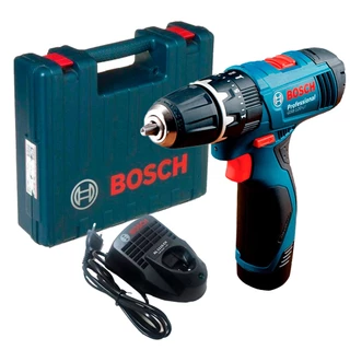 Parafusadeira e Furadeira de Impacto à Bateria GSB 120LI e Maleta Bosch