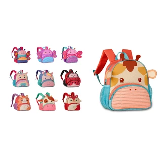 Mochila Costas Escolar Infantil Coleção Pets Diversos- Clio
