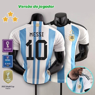 S-4XL 2022 Argentina Copa Campeão Mundial De Camisas De Futebol