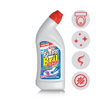 Limpador Sanitario Pinho Bril Accept Cloro Ativo Bombril