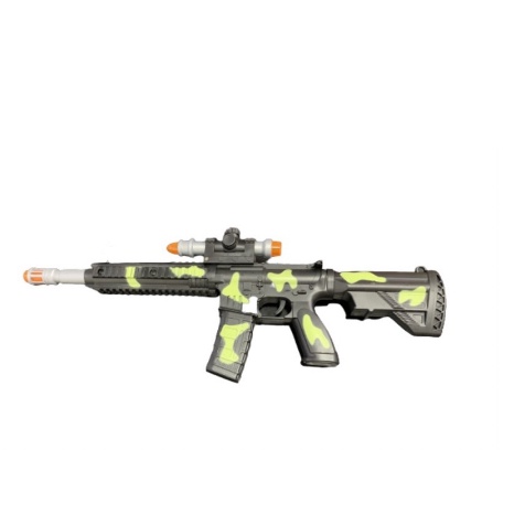Brinquedo Arma M4 e Pistola Brinde Lançador De Dardos Gun Toy