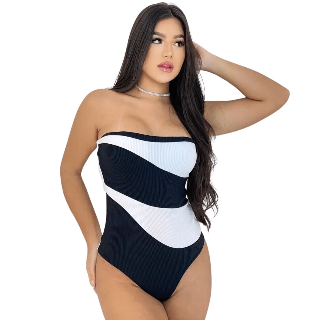 Body Feminino Anarruga Tomara Que Caia Zebra