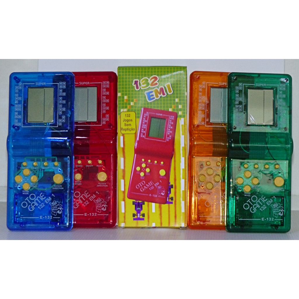 Mini game com 1000 jogos de bolso portátil retrô nostalgia anos 90