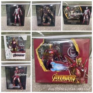 Vingadores Shf Iron Man 4 Ação Figura MK85 MK50 MK7 MK20 MK5 Articulado Sh Figuarts Modelo Boneca
