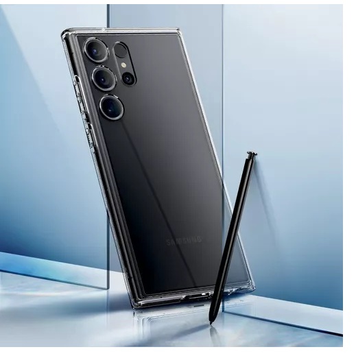 Capa Capinha Hybrid Space Anti-Impacto Clear P/ Samsung Galaxy S23 Ultra