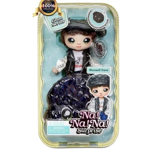 Boneca Na! Na! Na! Surpresa 2 Em 1 Pom Glam Maxwell Dane 575436 - MGA