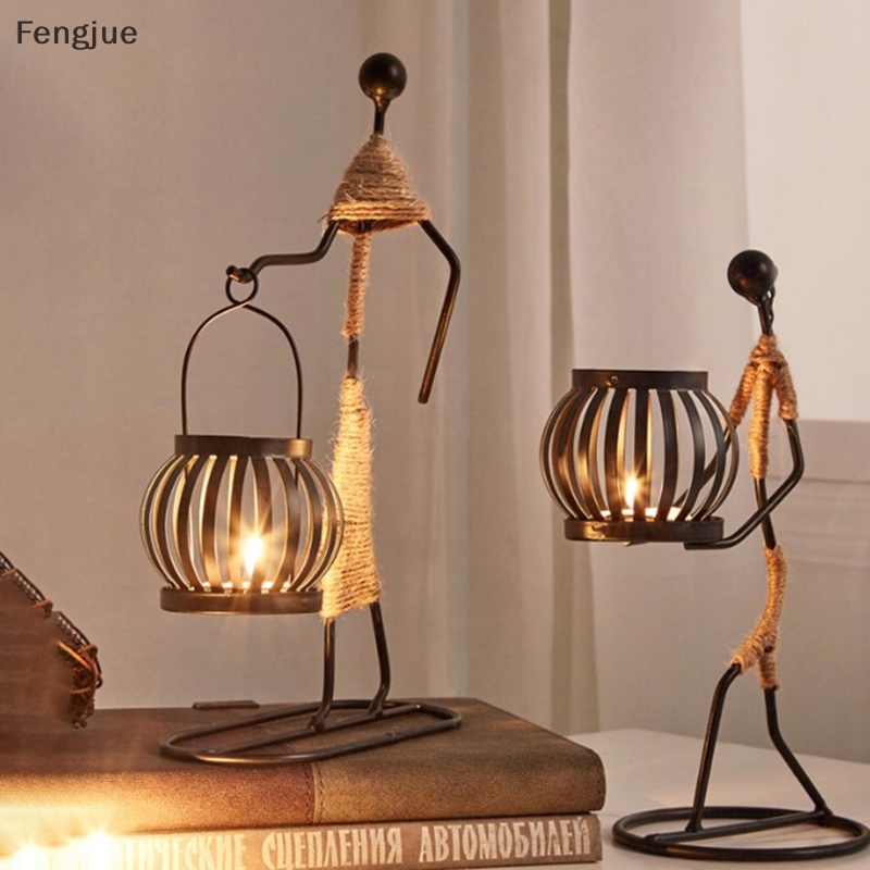 Fengjue Holder Iron Home Decoração Cozinha Restaurante Romântico BR