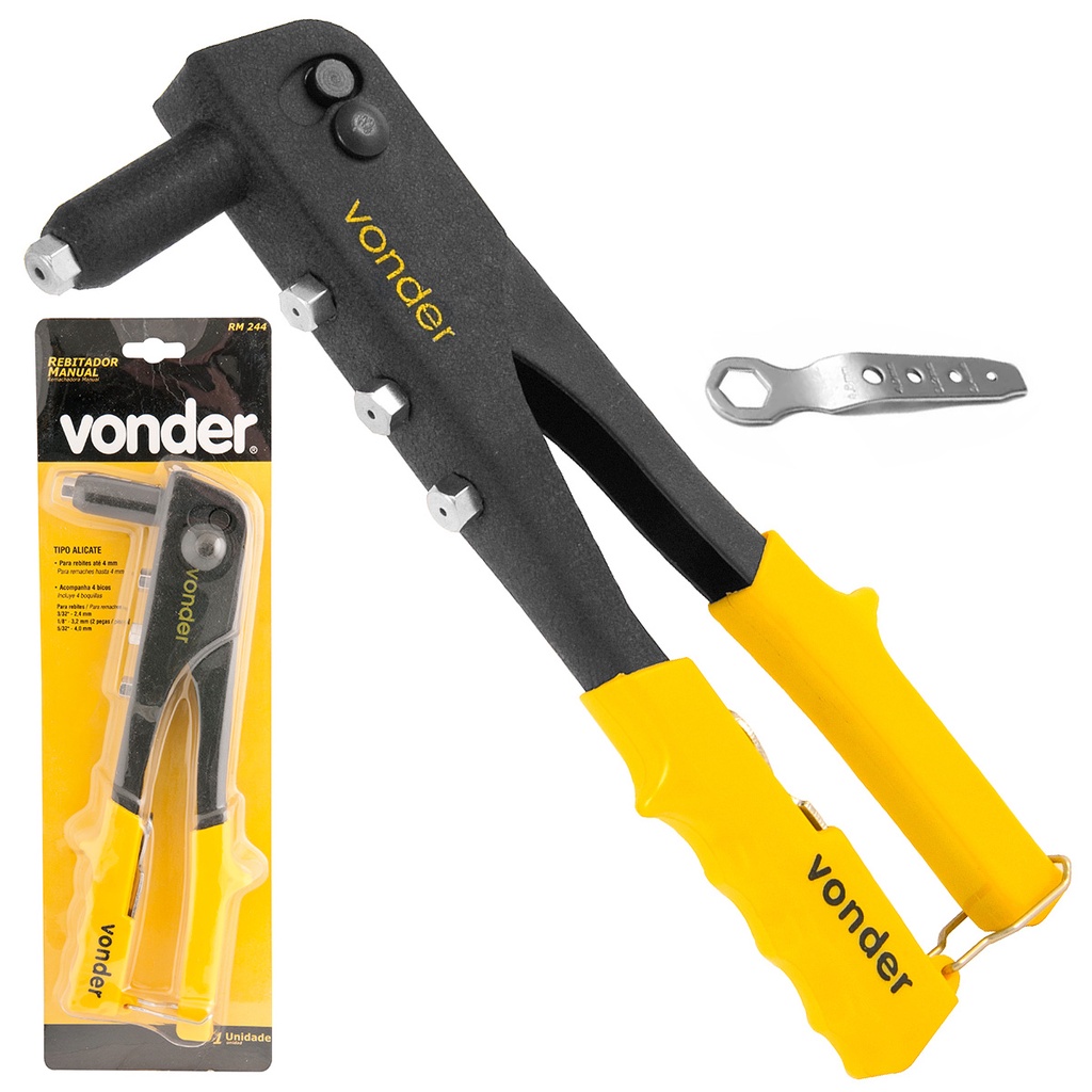 Rebitador Manual 4 Pontas 25CM Starfer em Promoção na Shopee Brasil 2024