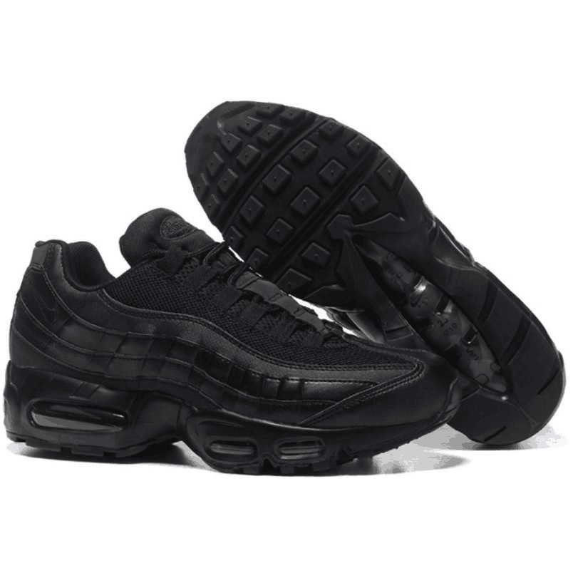 Air max 95 nk preto samurai travesseiro homem feminino tênis