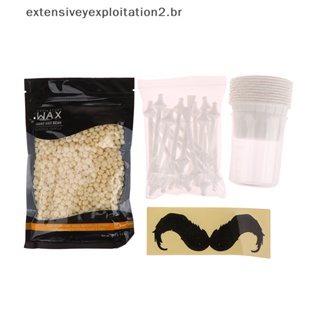 Kit De Cera Para Depilação De Orelha De Nariz Fashion Nose Waxing Sem Dor E Fácil Nasal Masculina 100g .