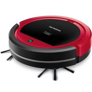 Robo Aspirador de Pó Mondial RB-07 Preto/Ver Bivolt