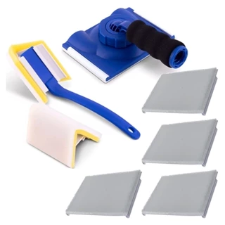 Pad Recorte Pintura Parede Cabo 360° Com 4 Refil+ Pad Cantos