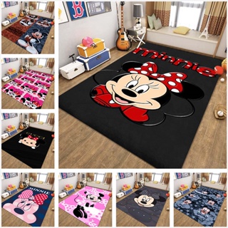 Disneyland Mickey Mouse Minnie Tapete Impresso Sala De Estar Sofá Área De Para Crianças Piso De Cozinha Bordo Absorvente De Água Não Escorrega Mat-5