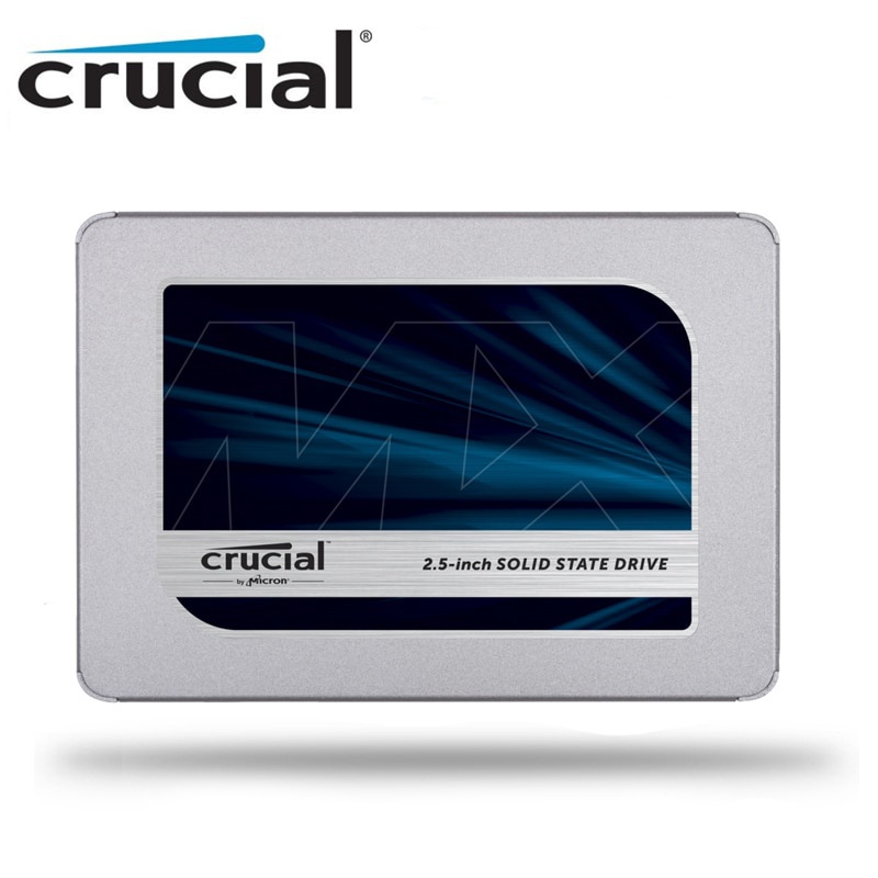 Crucial MX500 250GB 500GB 1TB 3D NAND SATA 2.5 Polegadas 7M Unidade Interna Disco Rígido De Estado Sólido SSD Notebook PC 250G 500G Portátil