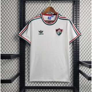 Retro 14-15 Fluminense Camisa de Manga Curta Masculina de Futebol Tailandês Versão 1:1