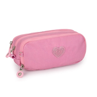 trousse avec double zip pastel - HEMA