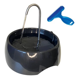 Bebedouro Fonte Água para Gatos Bivolt 1200ml + Rasqueadeira