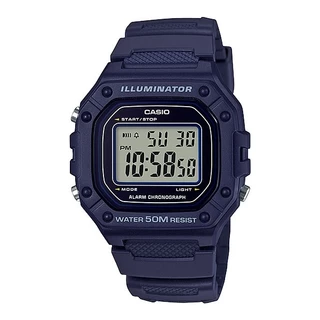 Relógio de Pulso Masculino Casio Digital Azul A Prova D