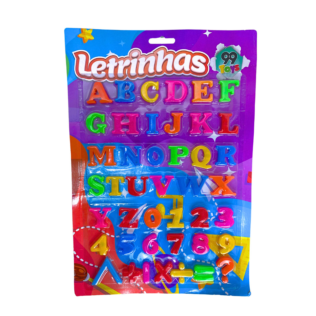 Abecedario Magnético De 125 Letras En Colores Pastel - Juego Educativo Para Niños A Partir De 3 Años