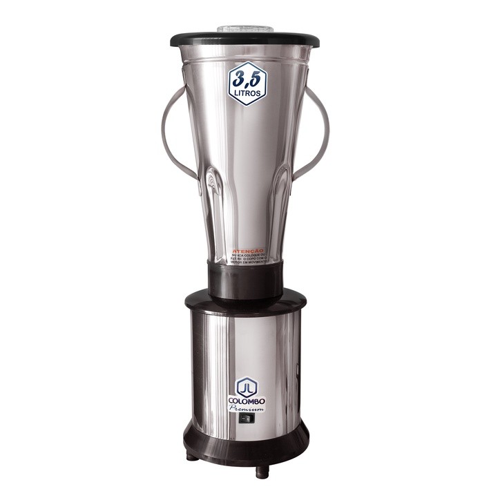 Liquidificador Industrial Baixa Rotação 3,5 Litros Inox Mass