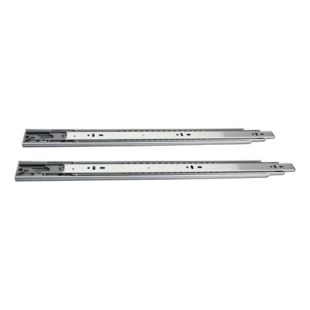 Kit 09 Corrediças Trilho Telescópico Toque Push Open 45cm | Shopee Brasil